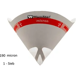 1 x WamSter Farbsieb Lacksieb Nylon 190 Mikron Basislack konventionell Klarlacke Uni-Decklacke