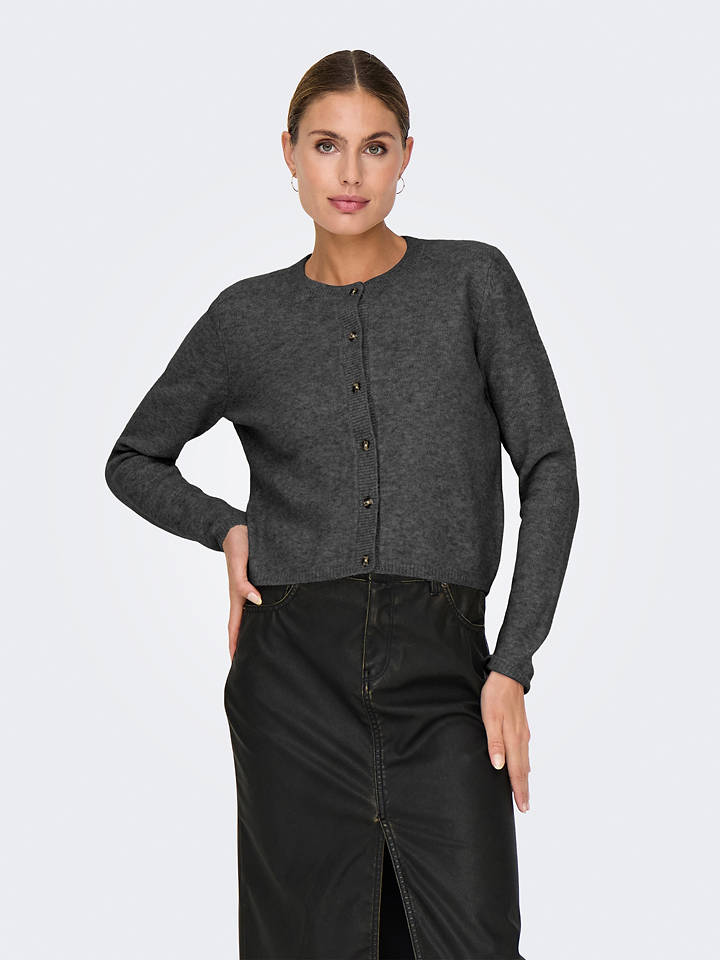 JDY Cardigan in Anthrazit - M