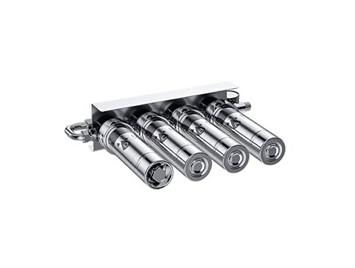 Wasserfilter 304 Edelstahl Wasserfilter Trinkwasser Haushalt 5 Stufen Wasserfiltersystem UF Wasserfilter for Zuhause(502)