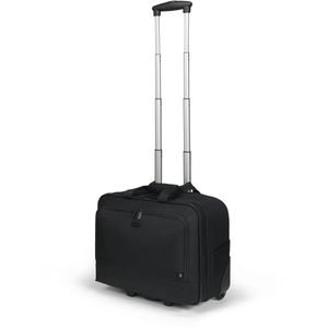 Dicota Business-Trolley Eco Multi Base, 27 Liter, 2 Rollen, Weichschale, schwarz, mit Laptopfach bis 17,3 Zoll