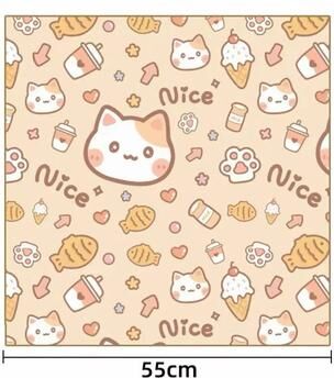 Uplift Essentials Multi Functional Pet Restraint & Grooming Wrap cat Print