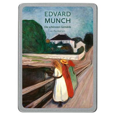 Edvard Munch Postkarten VE 20, Karte von , PAPER MOON Grand Galleries GmbH