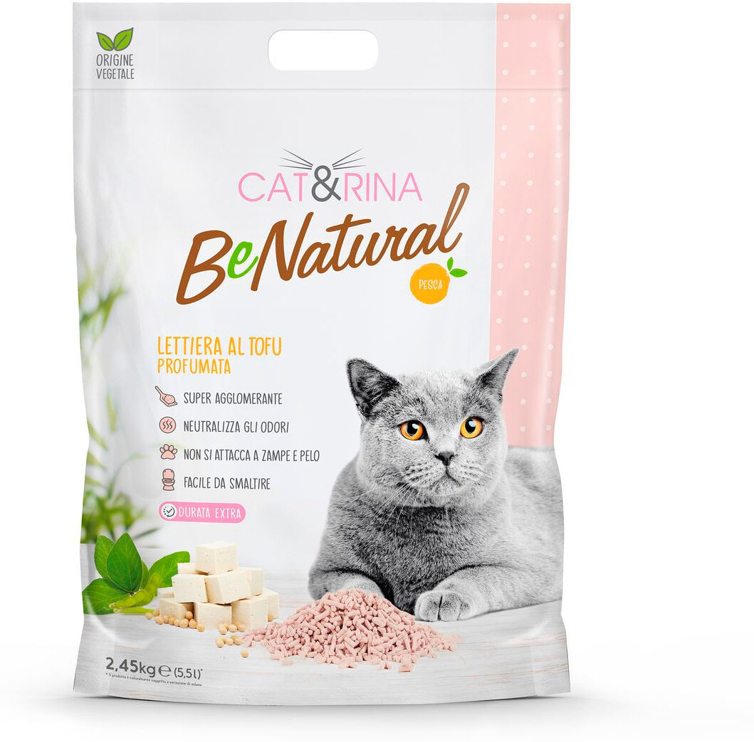 CATRINA Cat&Rina Lettiera per Gatti al Tofu 5.5L