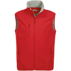 CLIQUE Basic Softshellweste Herren 35 - rot S