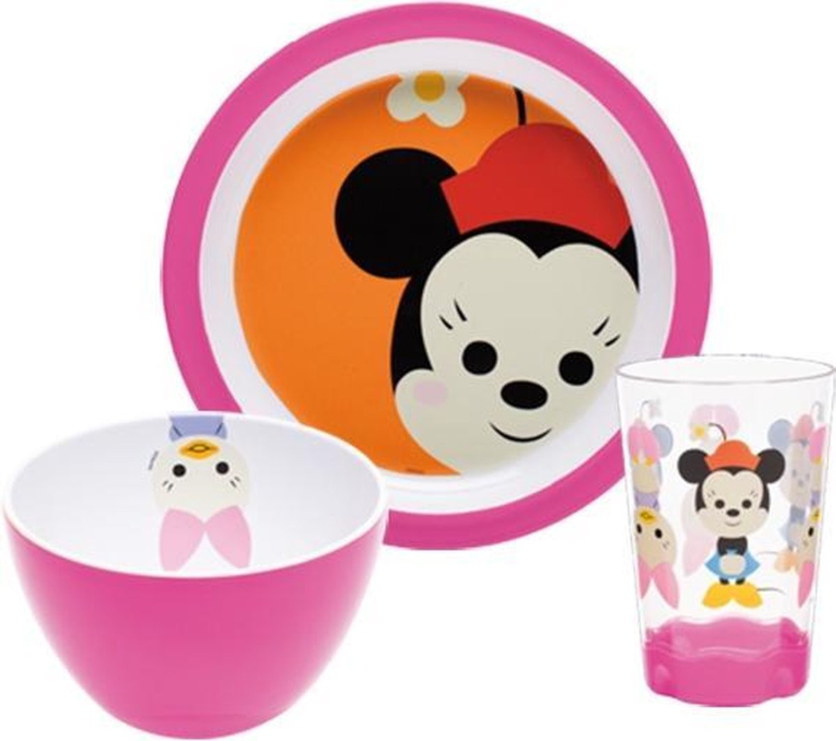 Zak!Designs Disney Ontbijtset, Melamine, Multi Kleur, Een Maat