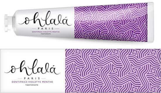 Ohlala Violet Peppermint Toothpaste 75ml