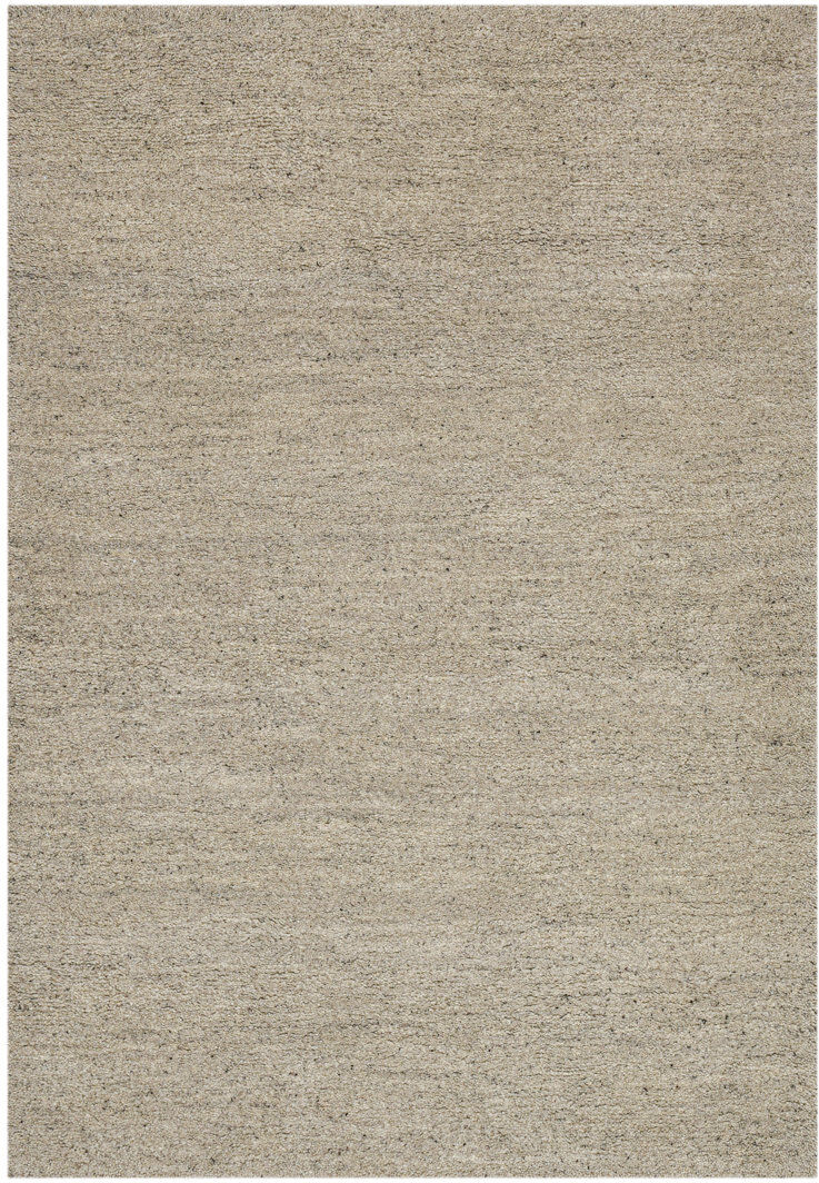 Theko Taza Royal Hand Knotted Wool Grey Indoor Rug Gray Runner 70 x 140cm