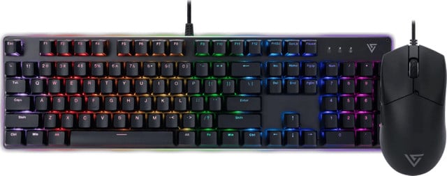 Vortech Pro bedrade toetsenbord en muis set voor pc