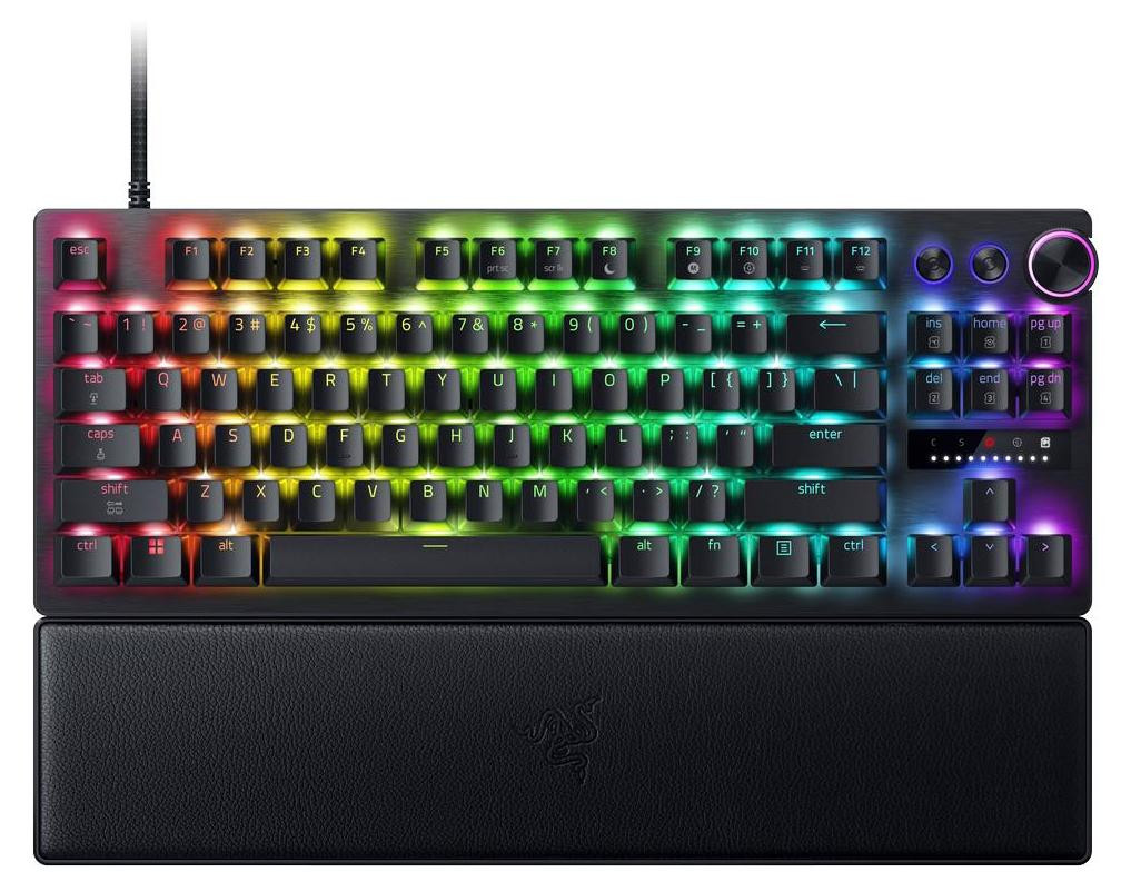 Razer Huntsman V3 Pro Tenkeyless 8KHz Gaming Toetsenbord met Amerikaanse toetsenindeling