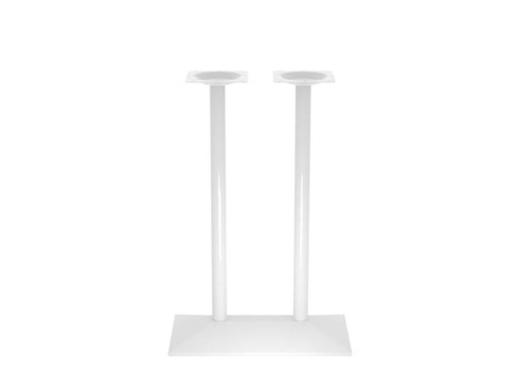 ONPIRA Tischgestell Weiss Modell „München“ in Single, Doppelt oder Stehtisch Variante zur Auswahl (Stehtisch 110cm)