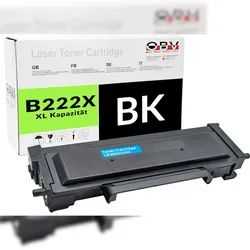 OBV Toner kompatibel Lexmark B2236dw MB2200 MB2236adw – ersetzt B222X00 – Schwarz