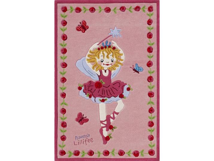 Prinzessin Lillifee Kinderteppich Prinzessin Lillifee 110x170cm, rechteckig