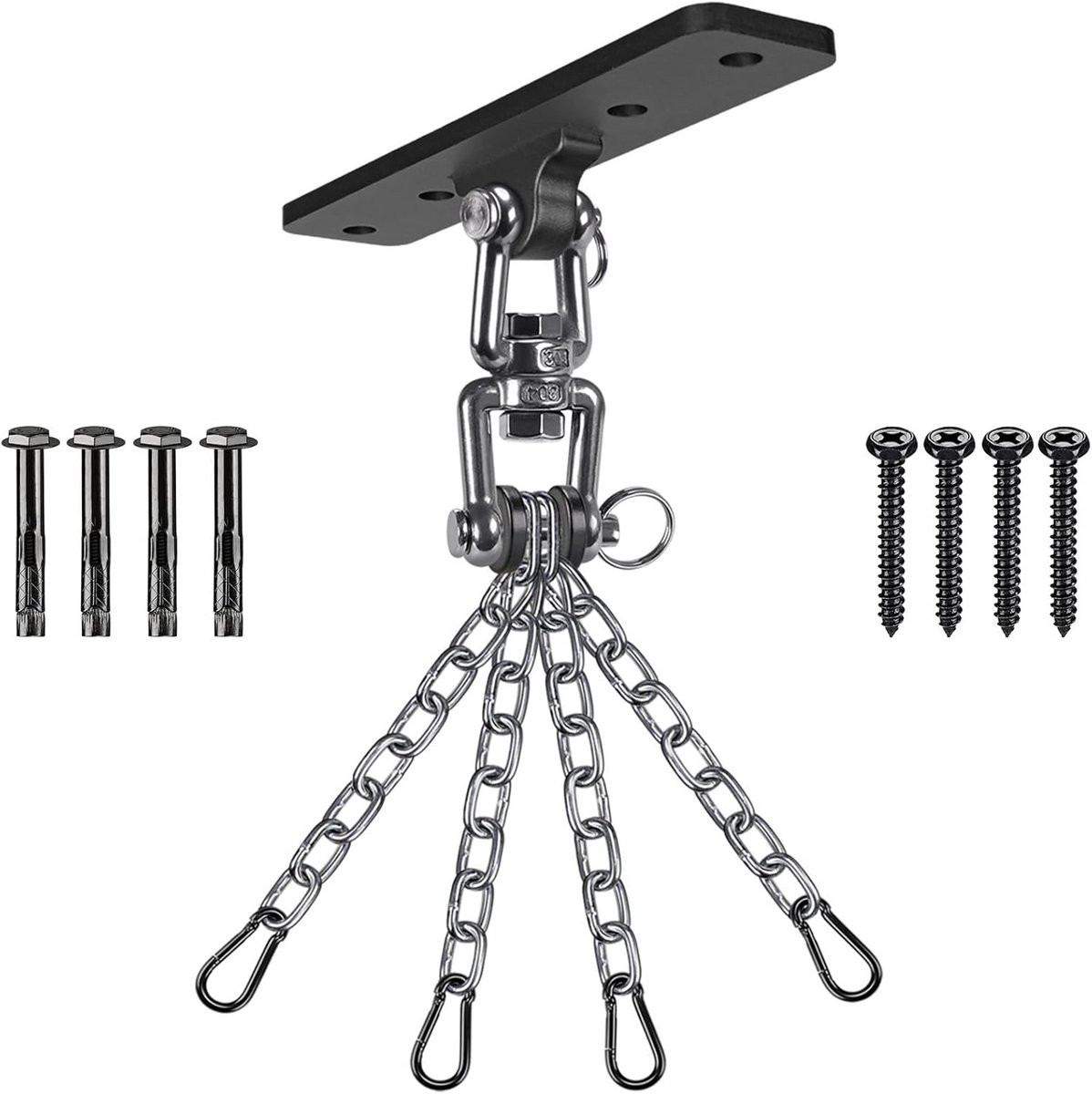 Merkloze zware tassenhanger met 360 graden rotatie voor krachttraining en yoga