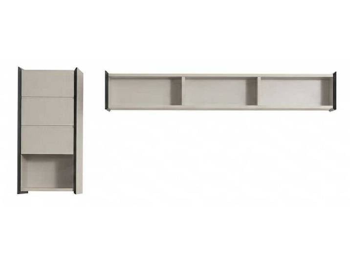 Xlmoebel Wandregal Wandregal Regal Beige Modern Edel Hängeregal Wandboard Holz