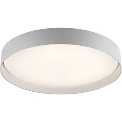 Schöner Wohnen-Kollektion LED Deckenleuchte TAVOLI, weiss, rund D=49cm, dimmbar, Fernbedienung