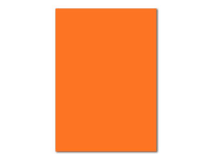 1000 Blatt DIN A5 Papier - Orange - 120gr - 14,8 x 21cm - Bastelbogen Tonpapier Bastelpapier Briefbogen - FarbenFroh by GUSTAV NEUSER