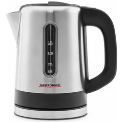 Gastroback Design Mini, Wasserkocher, Silber