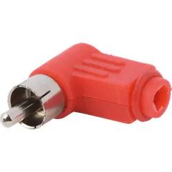 CSW RT - Cinchstecker, Farbcodierung rot