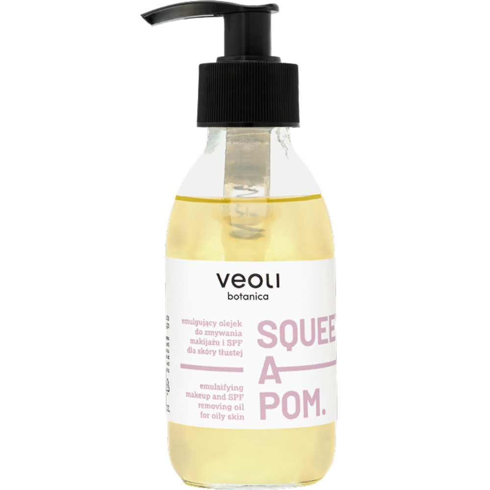Veoli Botanica Squeeze a Pom Make-Up Removal Oil for Oily Skin 150mL
