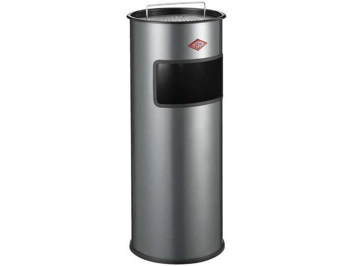 WESCO Aschenbecher Standascher 30 L, mit Sieb, mit Einwurfschlitz und herausnehmbarem Sieb