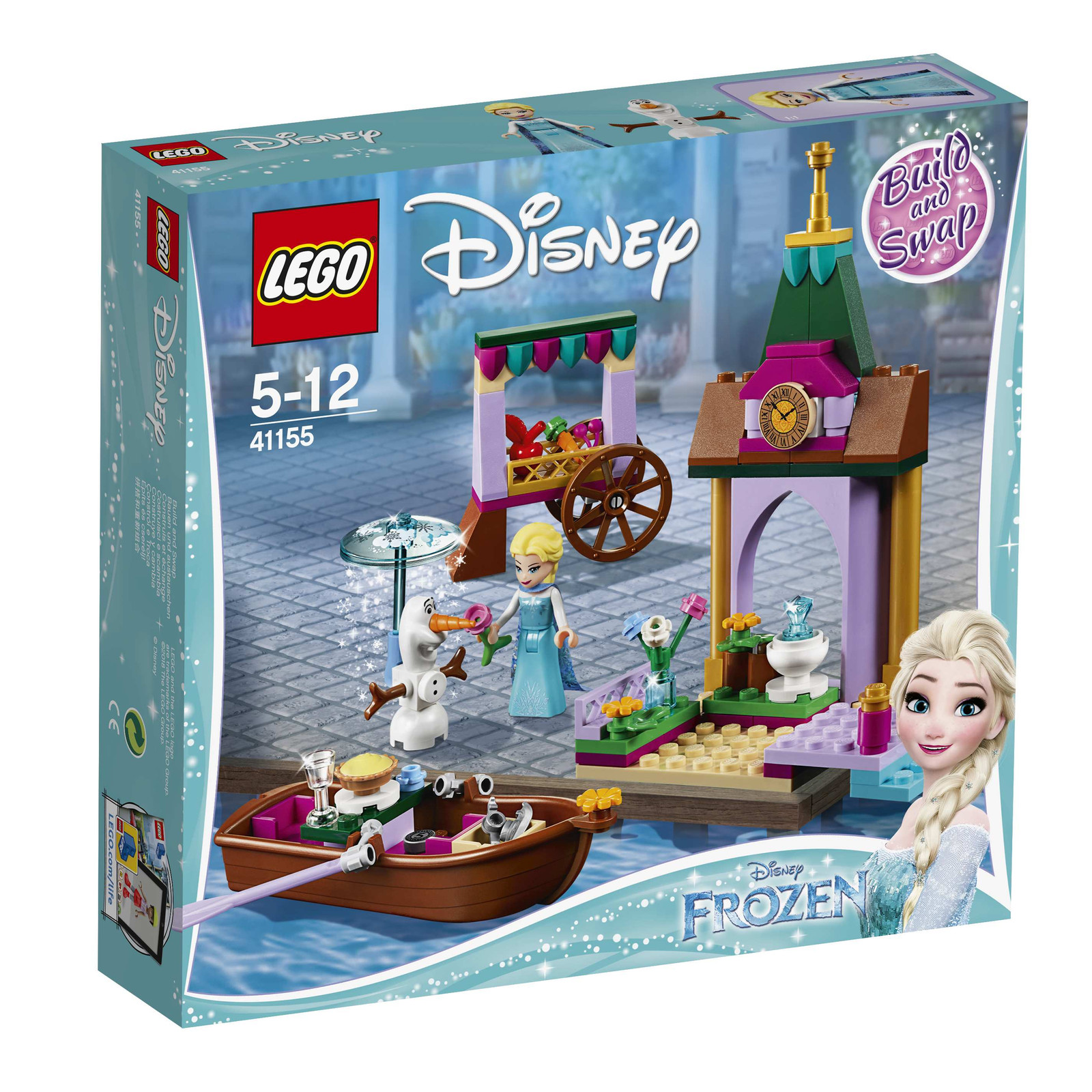 LEGO Disney Elsa's avontuur op de markt 41155