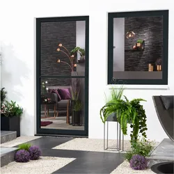 Insektenschutz-Fensterbausatz flächenbündig "COMPACT" 100x120 cm in Anthrazit