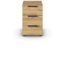 Nachtkommode Flipp Holzoptik Braun Eiche