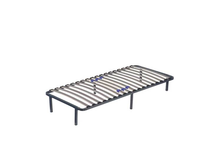 Sommier Essentiel 90x200cm Résistant et confortable Latte en peuplier Montage rapide et facile
