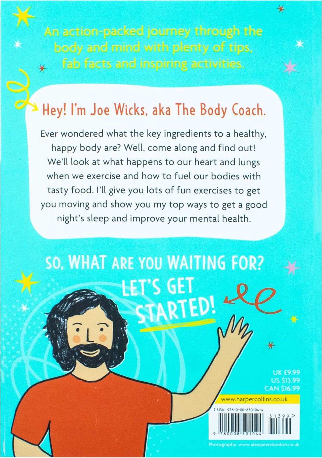 HARPERCOLLINS Fitter, Healthier, Happier Book – Educational Health & Wellbeing Collection for Kids