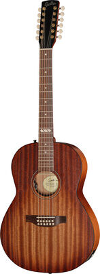 Godin Mahogany Folk 12 Rustic B A/E Rustic Burst