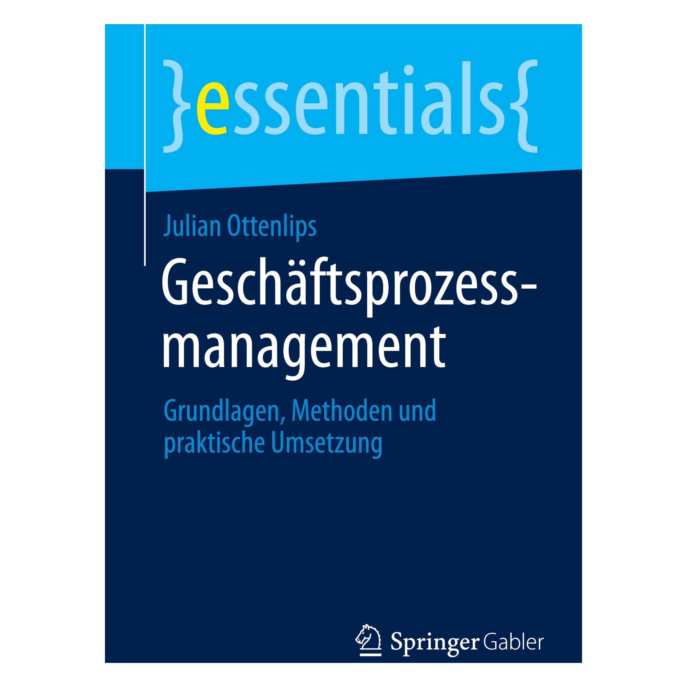 Springer Geschäftsprozessmanagement (Deutsch, Softcover, Julian Ottenlips) (59933948)