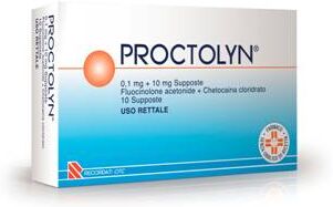 Proctolyn 0,1 mg + 10 mg 10 Supposte