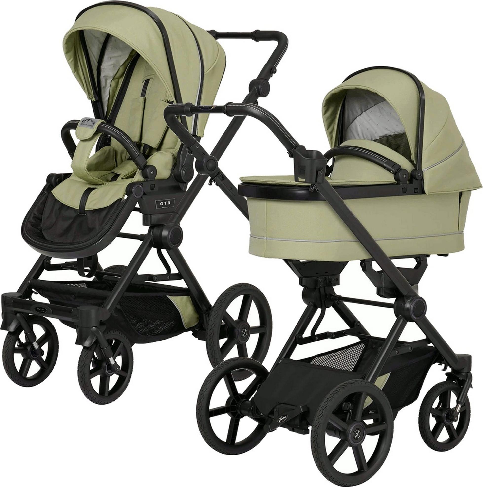 Hartan Kombikinderwagen Ivy Outdoor Set inkl. Babywanne premium lime