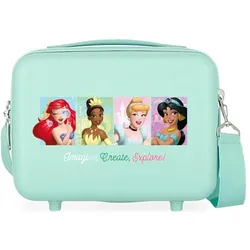 Disney Princess ABS-Schminkkoffer, Necessaire, Mehrfarbig