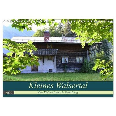 Kleines Walsertal - Das Kleinwalsertal in Vorarlberg (Wandkalender 2027 DIN A4 quer), CALVENDO Monatskalender