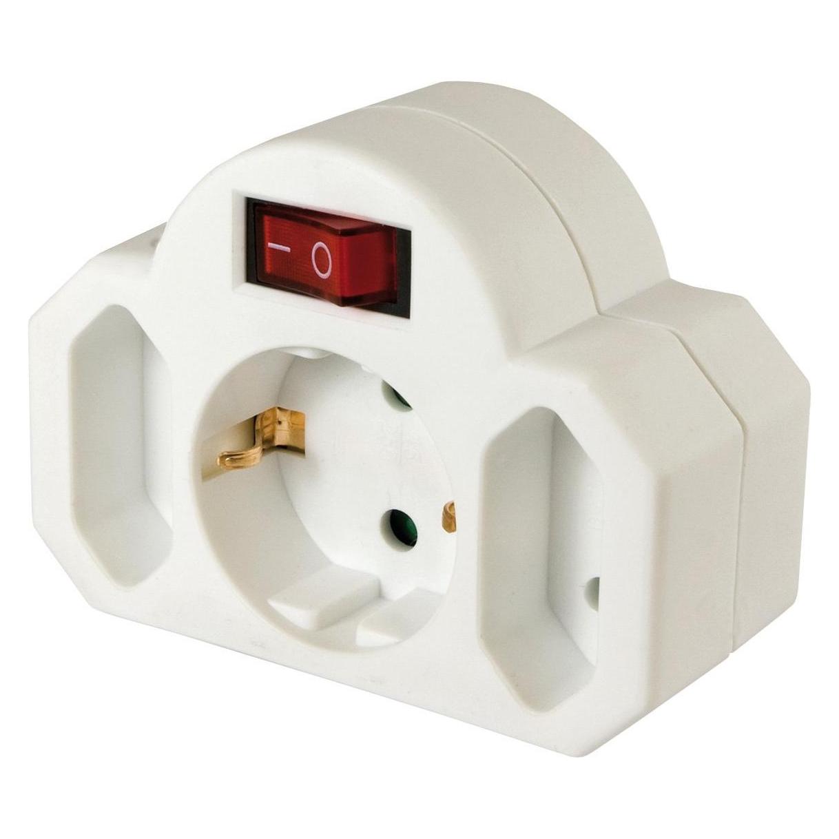 Hama Multistecker (CEE 7/3, CEE 7/5, 3x) (108846)