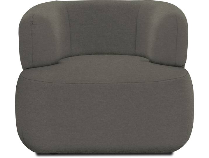 Sessel DOMO COLLECTION 800012 Designsessel, komfortabel und elegant, organische Formensprache , silber, B:90cm H:71cm T:86cm, 100% Polyester, Sessel, Sessel, formschöner Polstersessel zum Relaxen und Entspannen