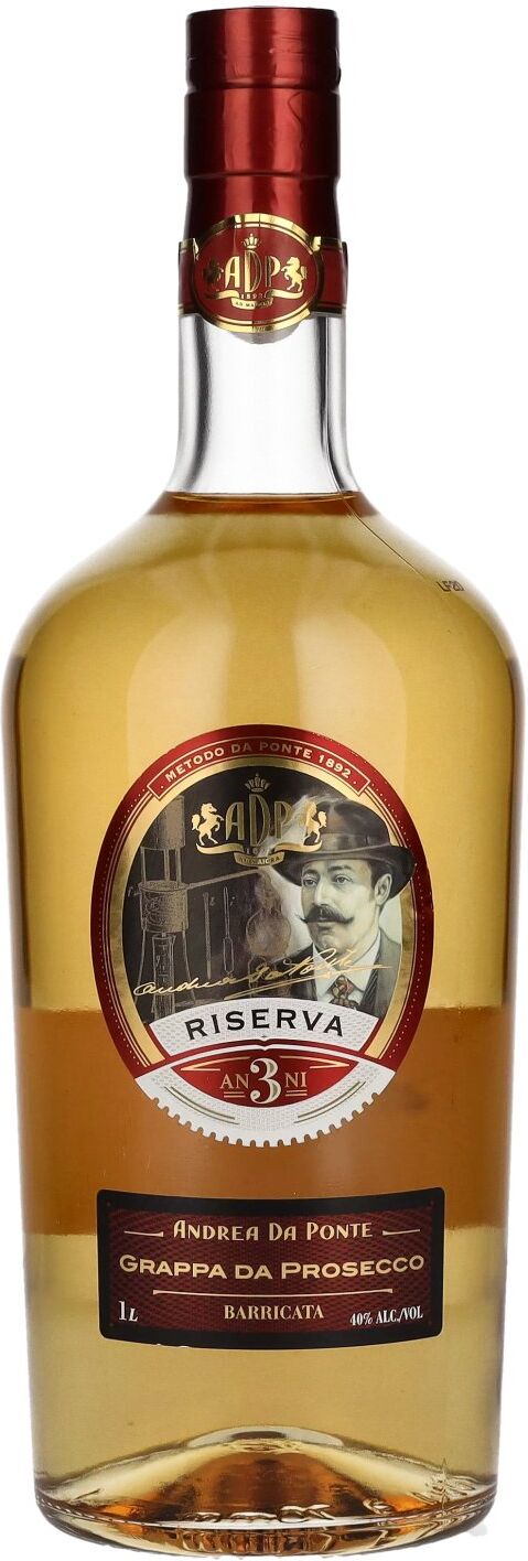 Andrea Da Ponte Grappa Riserva 3 Years Old 40% Vol. 1l