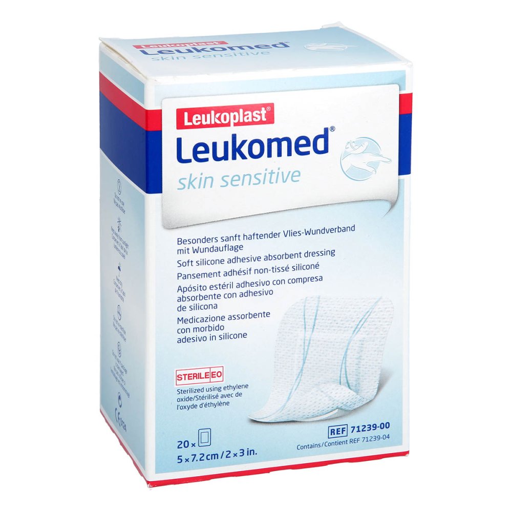 adequapharm GmbH Leukomed Skin Sensitive Steril 5x7,2 Cm 19712921