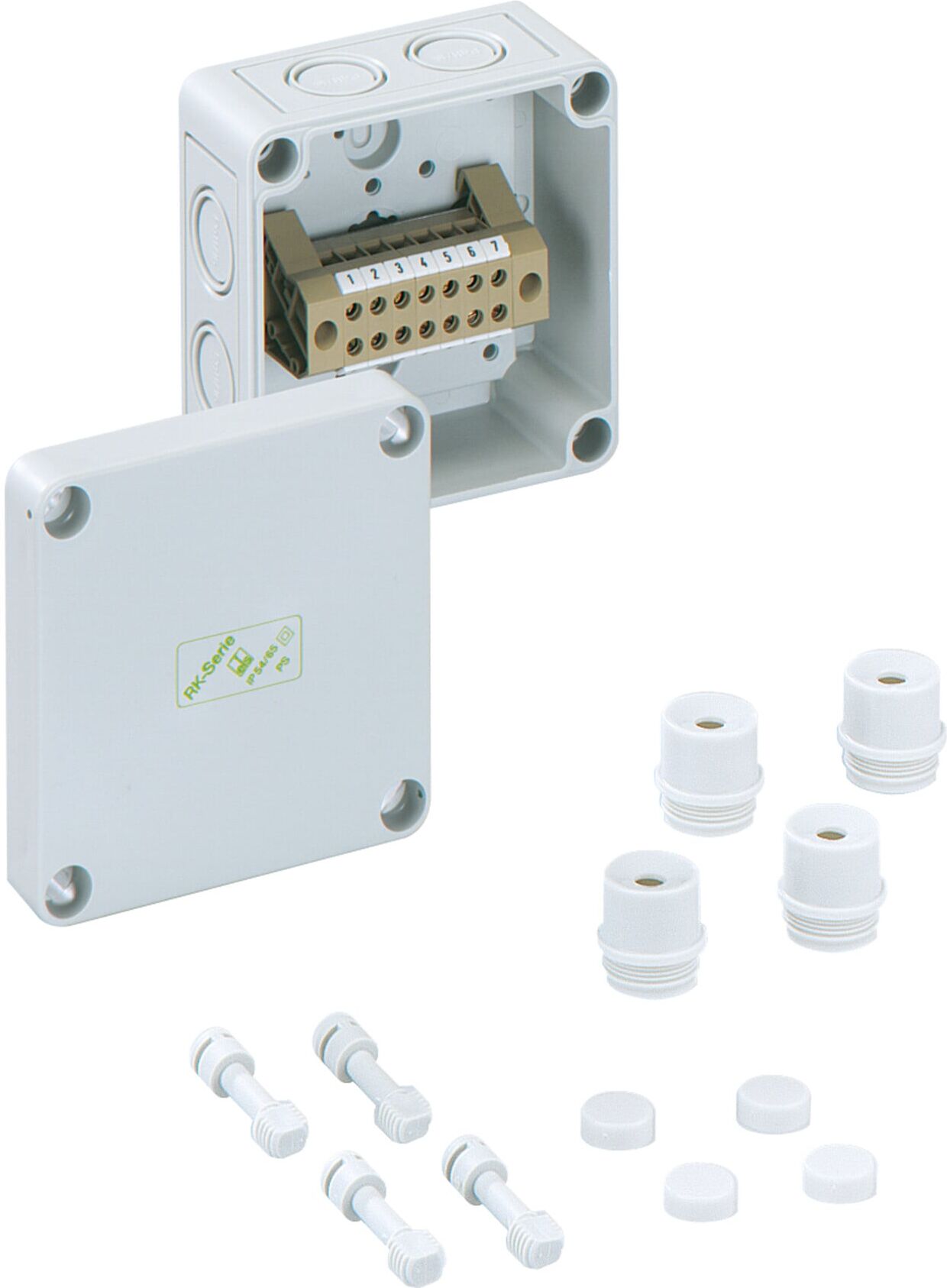 Spelsberg Klemmenkasten gr 8p. IP54 RKK 4/08-8x4qmm (60640401)