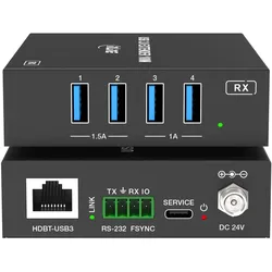 StarTech InLine USB Extender, Cat.6, USB 3.2, 100m, Set (USB 3.2 Gen 1), USB Kabel