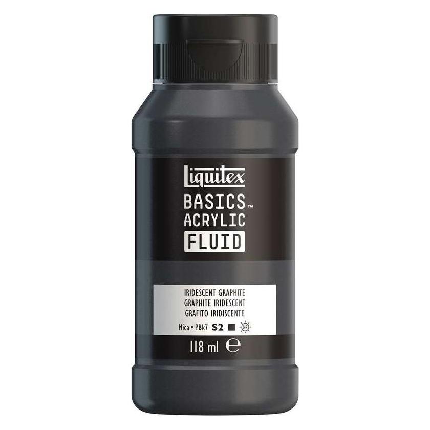 Winsor & Newton Basics fluid 118m iridescent graphite row 0 (118 ml) (8870419)