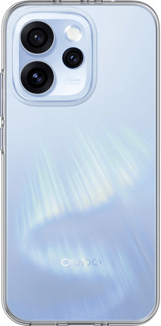Just in Case Soft Design OPPO Reno15 Back Cover Transparant