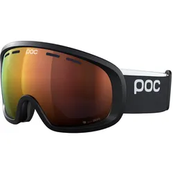 POC FOVEA MID - Skibrille / Snowboardbrille - (8701) Uranium Black/Partly Sunny ...