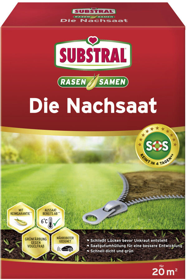 Substral Rasensamen Die Nachsaat 400 g, für 20 m²