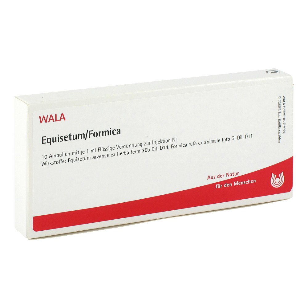 WALA Heilmittel GmbH Equisetum/formica Ampullen 01751412