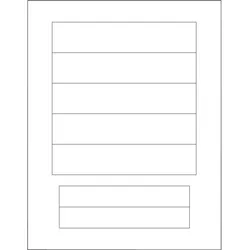 Kopp 491600004 HK07 - Beschriftungsbogen, A4