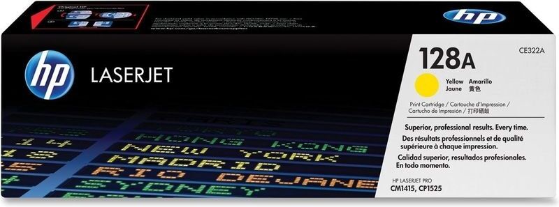 HP 128A (CE322A) - Gelb - Toner