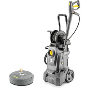 Kärcher Hochdruckreiniger HD 5/13 Ex Plus + FR Classic, mit Flächenreiniger & Schlauchtrommel, 500 l/h, max. 170 bar