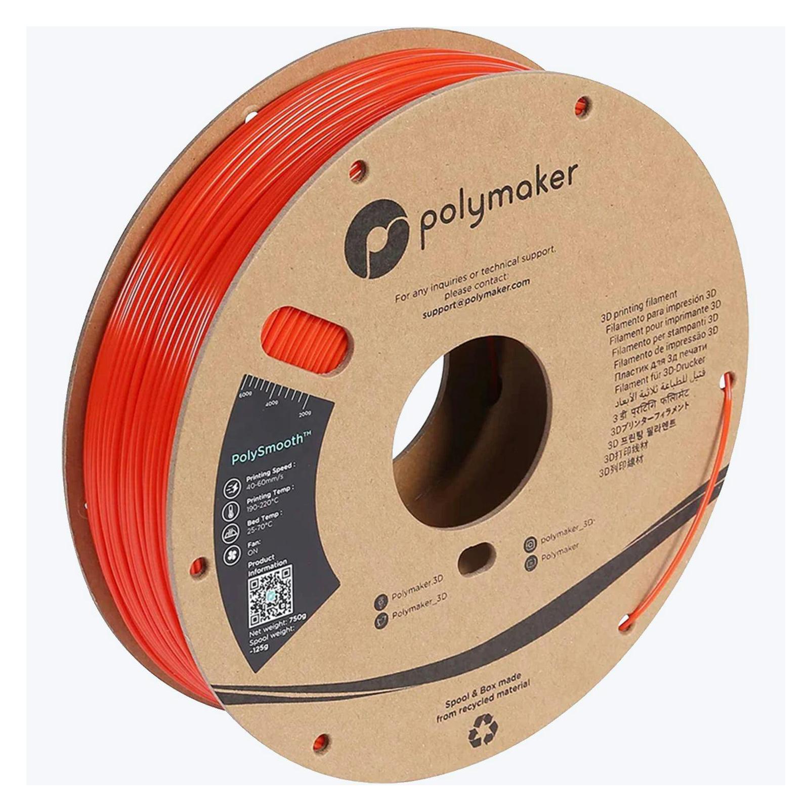 Polymaker PJ01002 PolySmooth Filament polierbar 1.75 mm 750 g Weiss 1 St. (PVB, 750 g, 1.75 mm) (PJ01002)